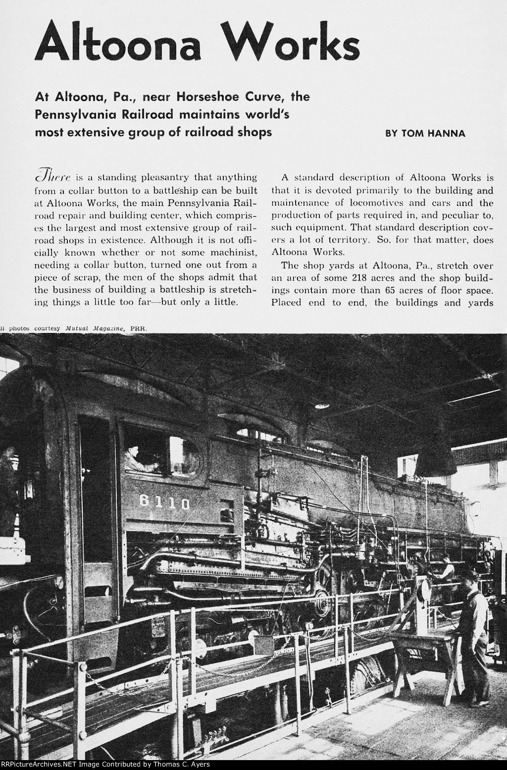 PRR "Altoona Works," Page 20, 1946